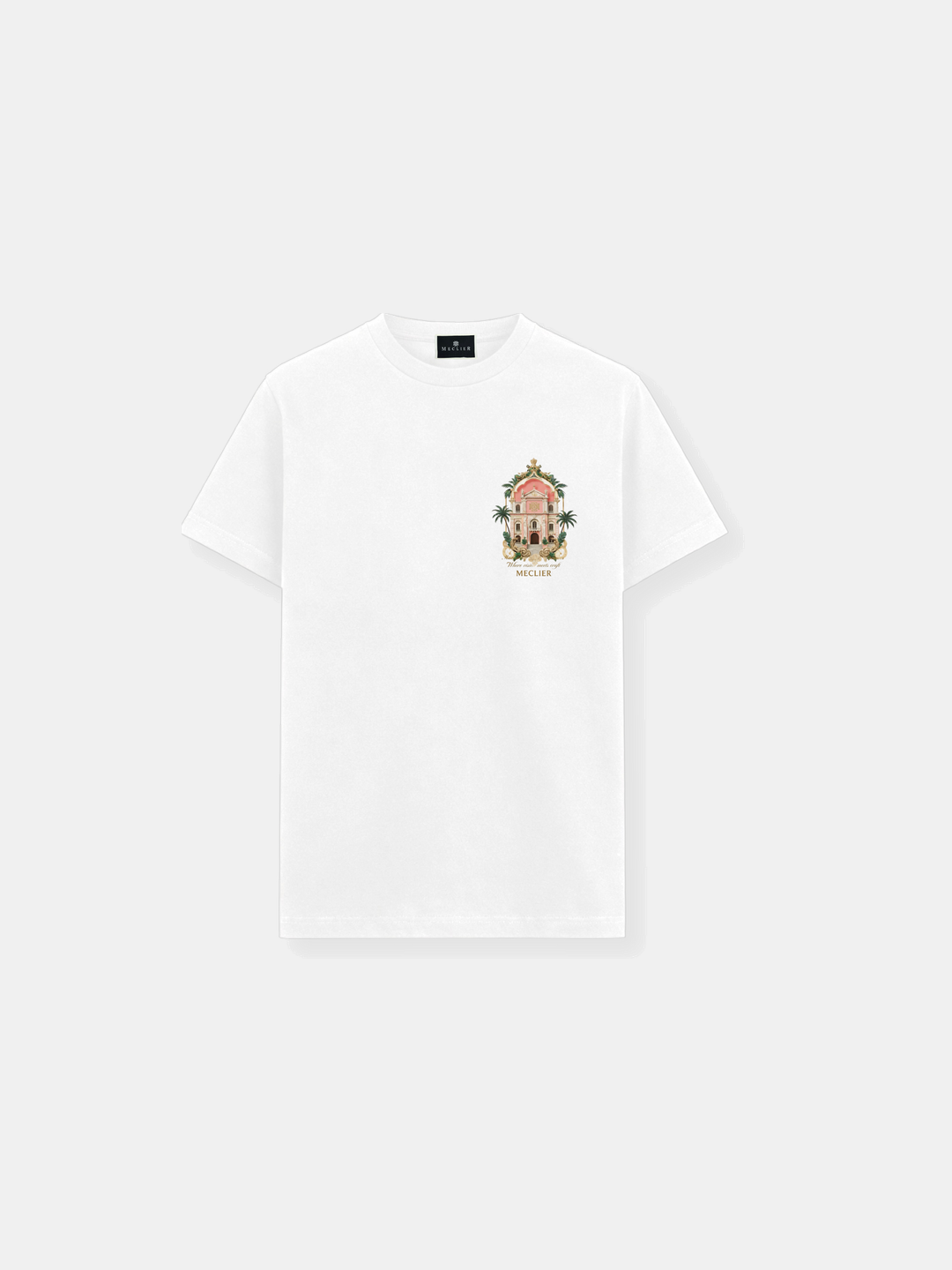 CAMISETA MECLIER GALLERY PALAZZO WHITE/BLACK