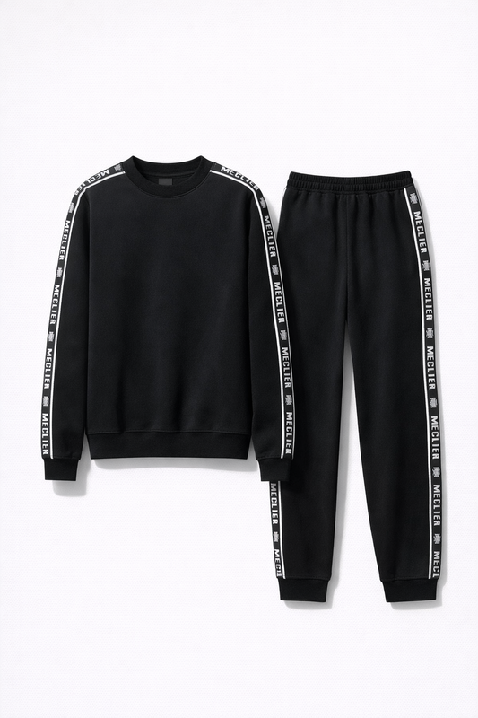 CONJUNTO NEGRO NEOPRENO CUELLO REDONDO