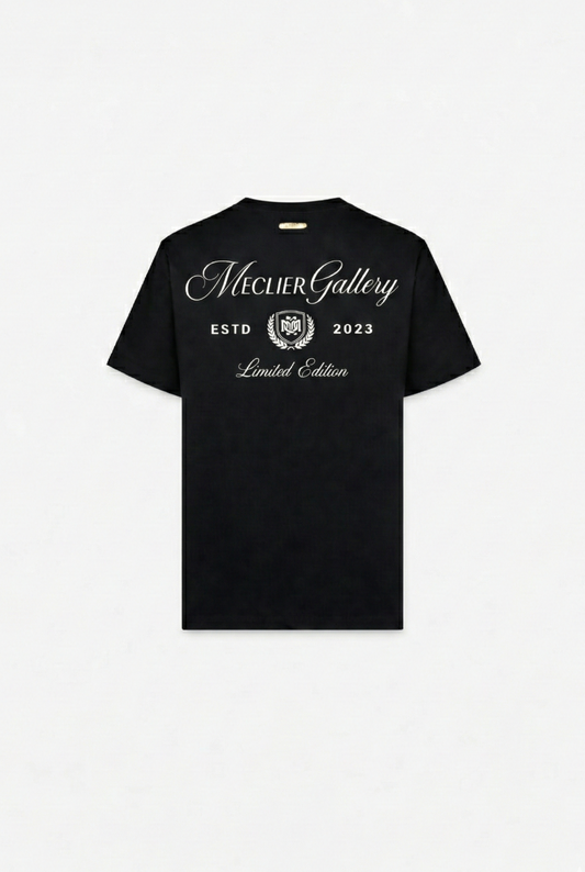 Camiseta Meclier Limited Negra Blanca