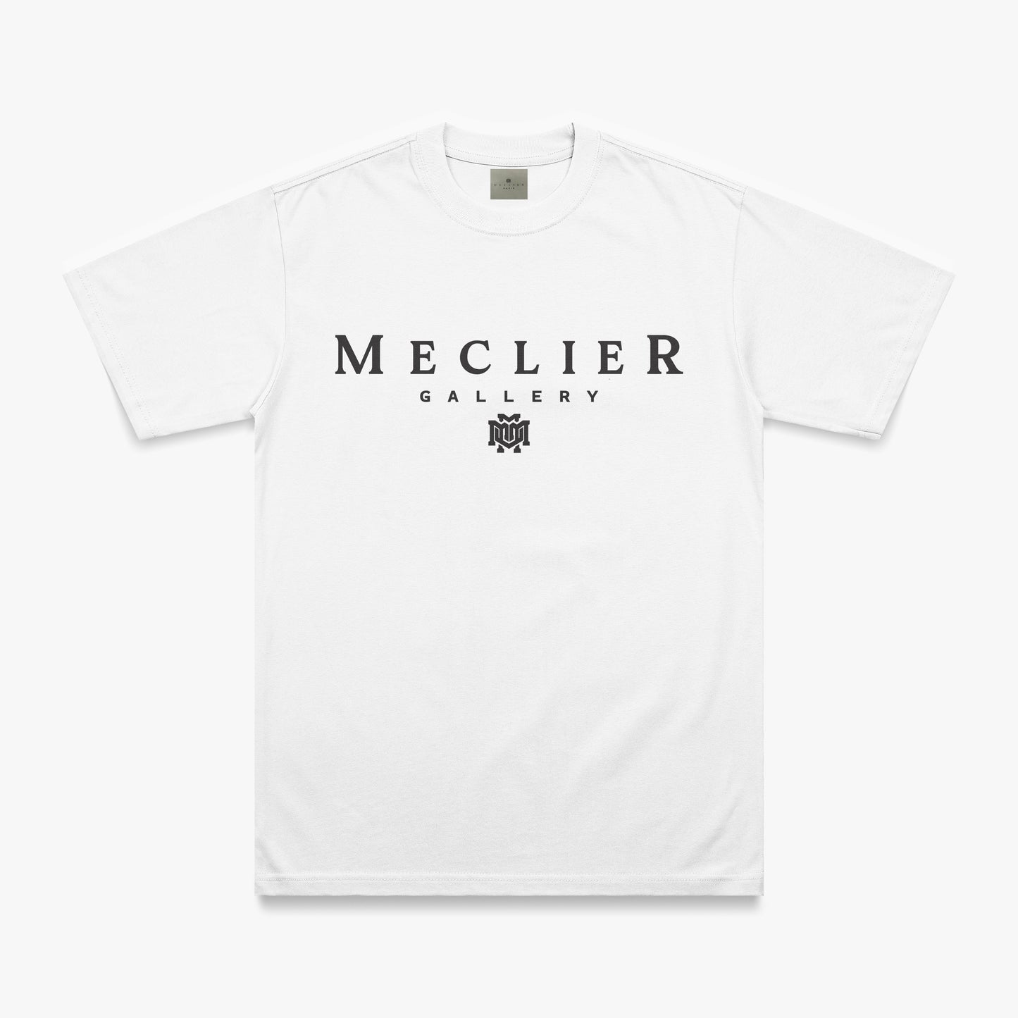 CAMISETA MECLIER GALLERY BLANCO/NEGRO