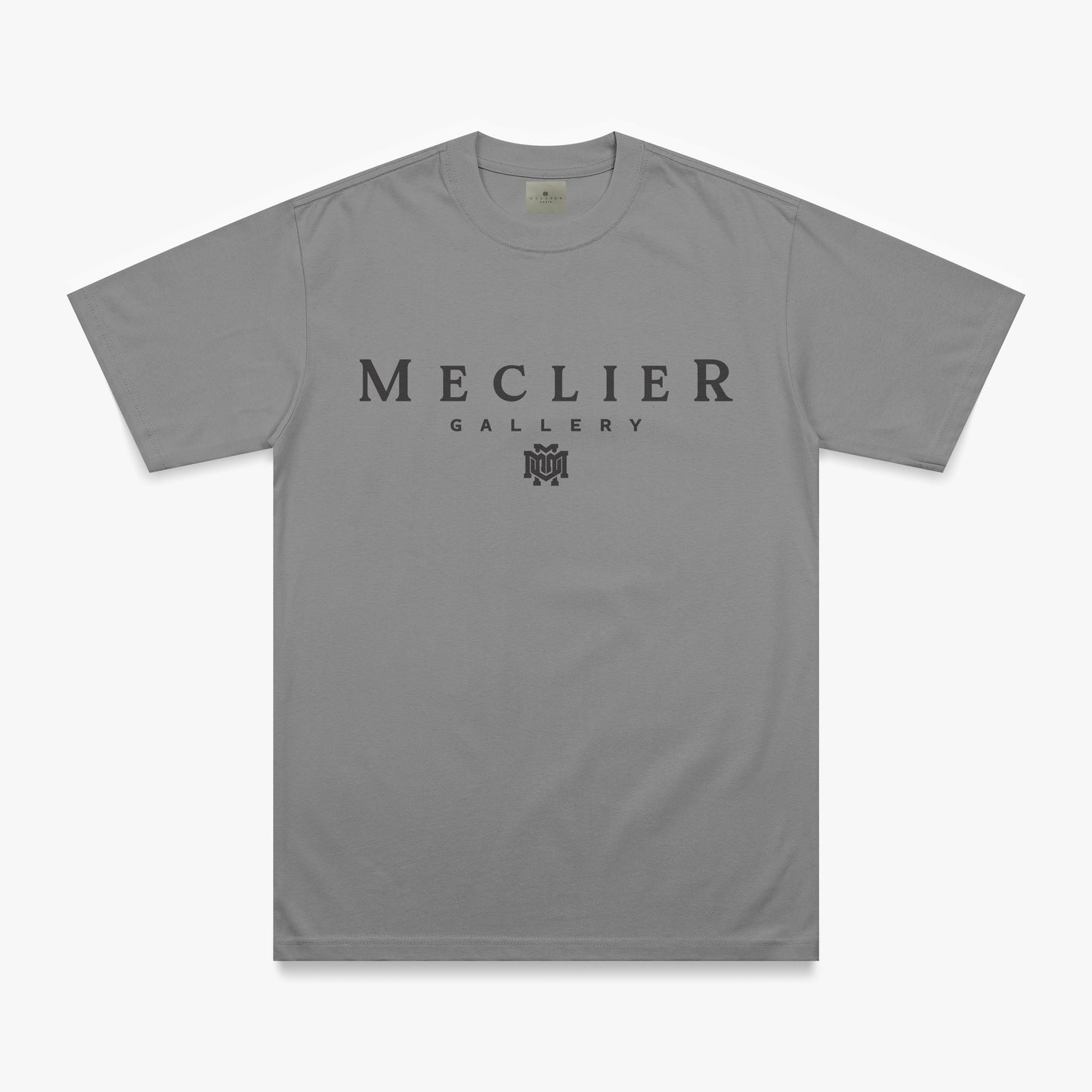 CAMISETA MECLIER GALLERY GRIS/NEGRO