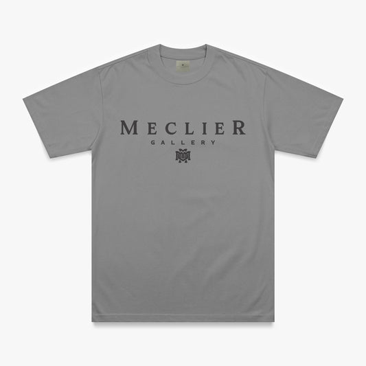 CAMISETA MECLIER GALLERY GRIS/NEGRO