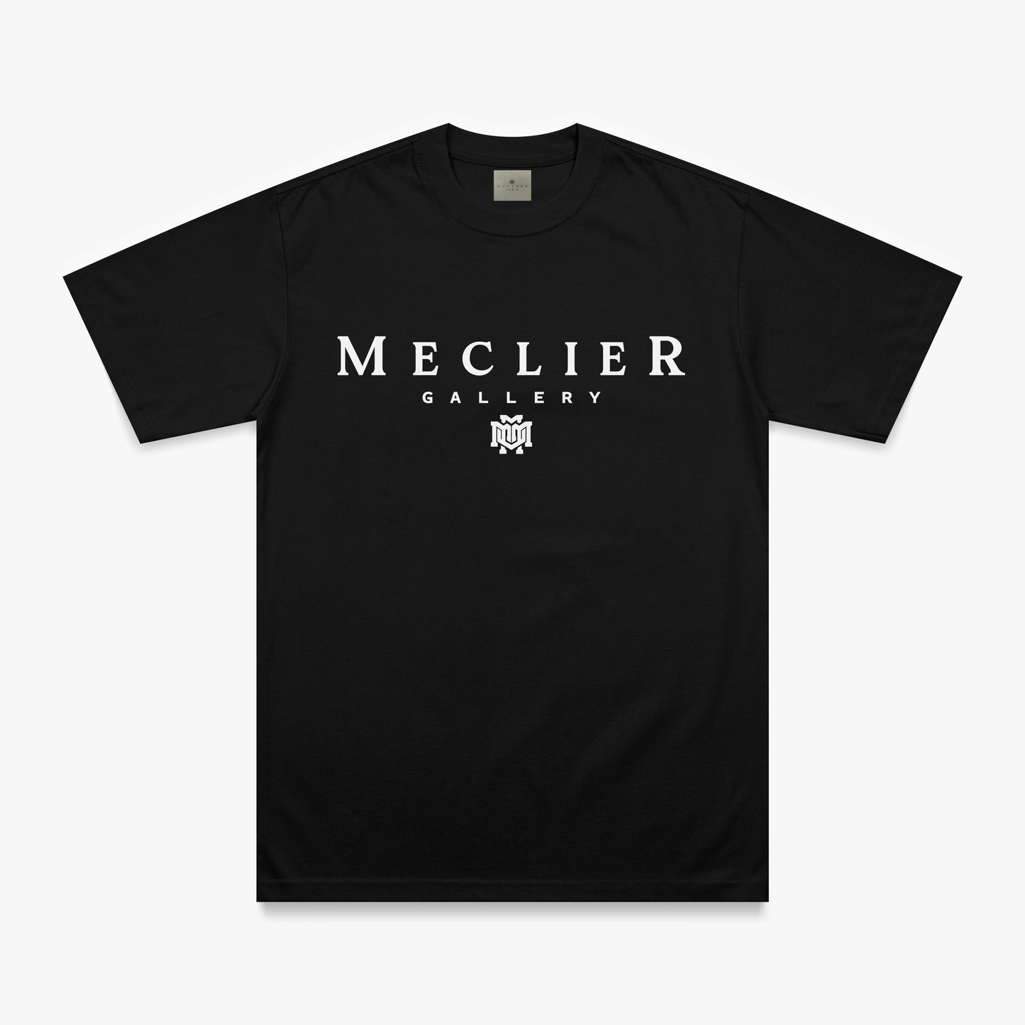 CAMISETA MECLIER GALLERY NEGRO/BLANCO