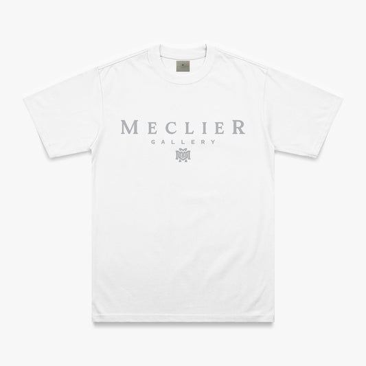 CAMISETA MECLIER GALLERY BLANCO/GRIS