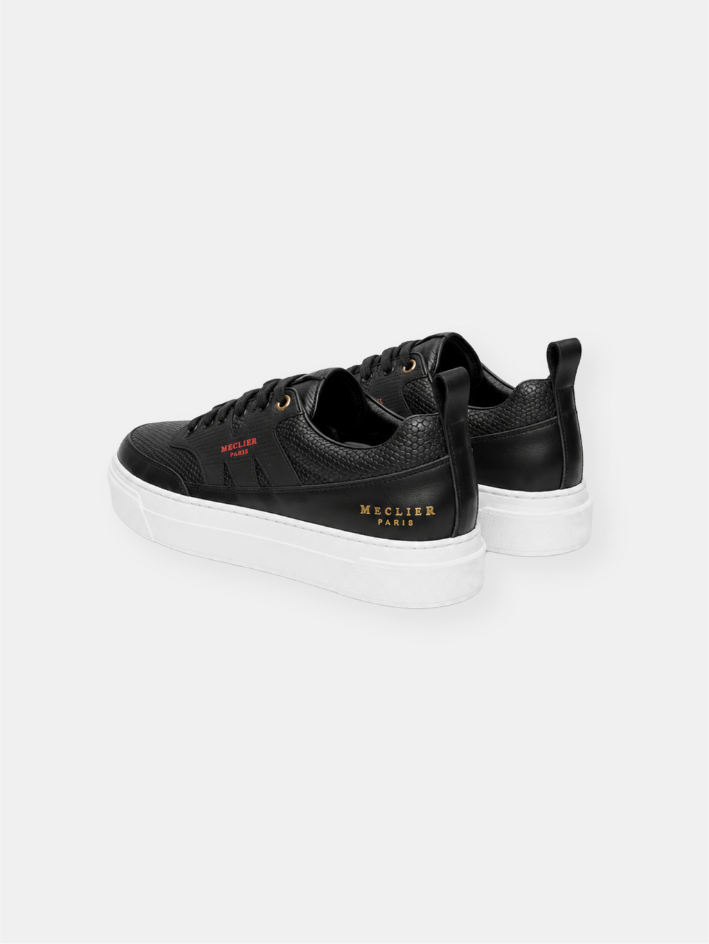 ZAPATO MECLIER GLOSH VIPER BLACK RED