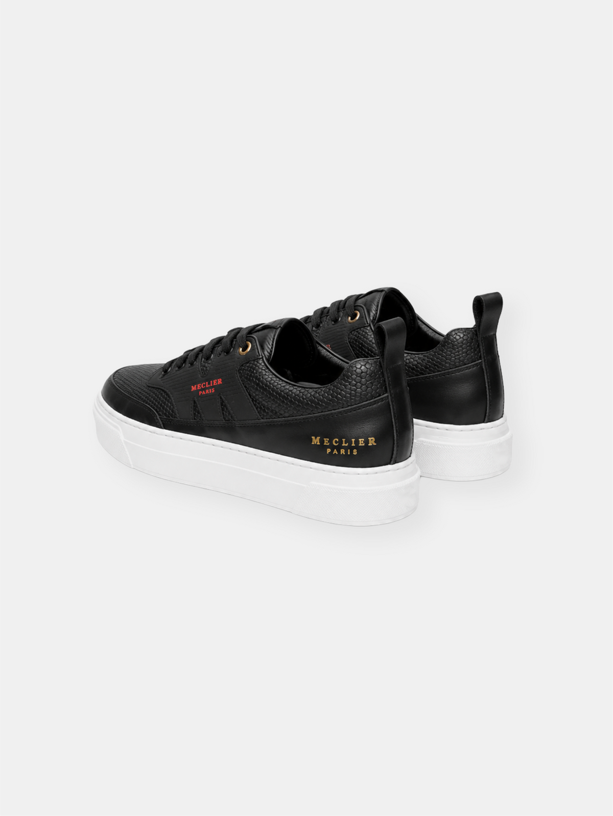 ZAPATO MECLIER GLOSH VIPER BLACK RED