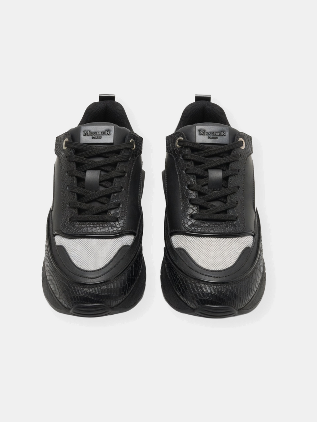 ZAPATO MECLIER TITANIUM NEGRO GRIS