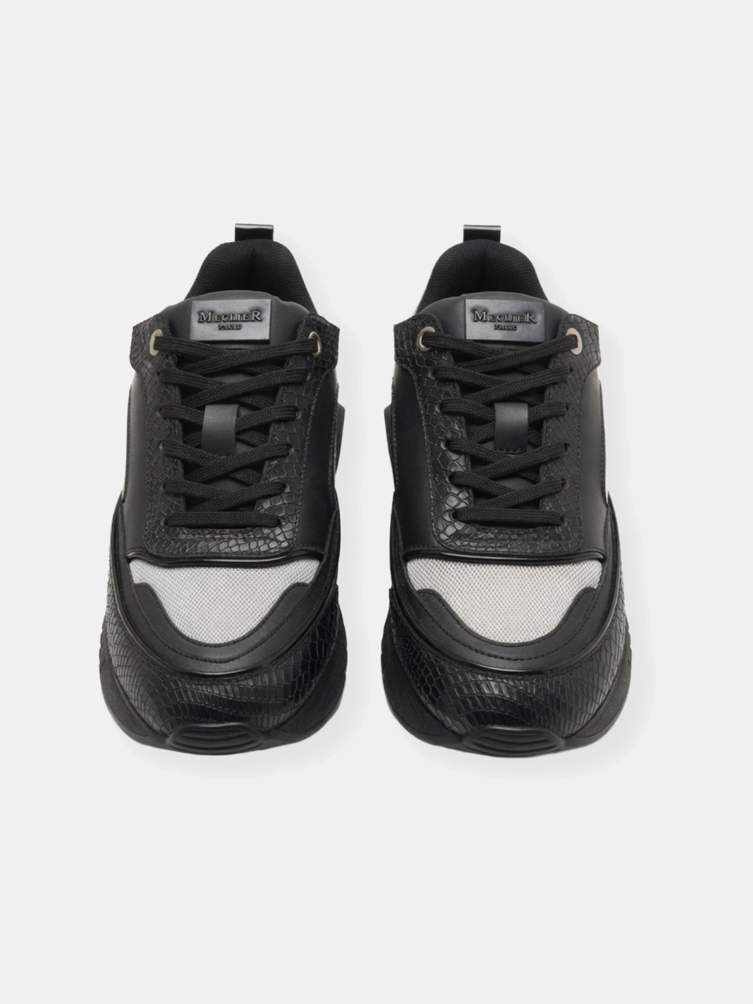 ZAPATO MECLIER TITANIUM NEGRO GRIS