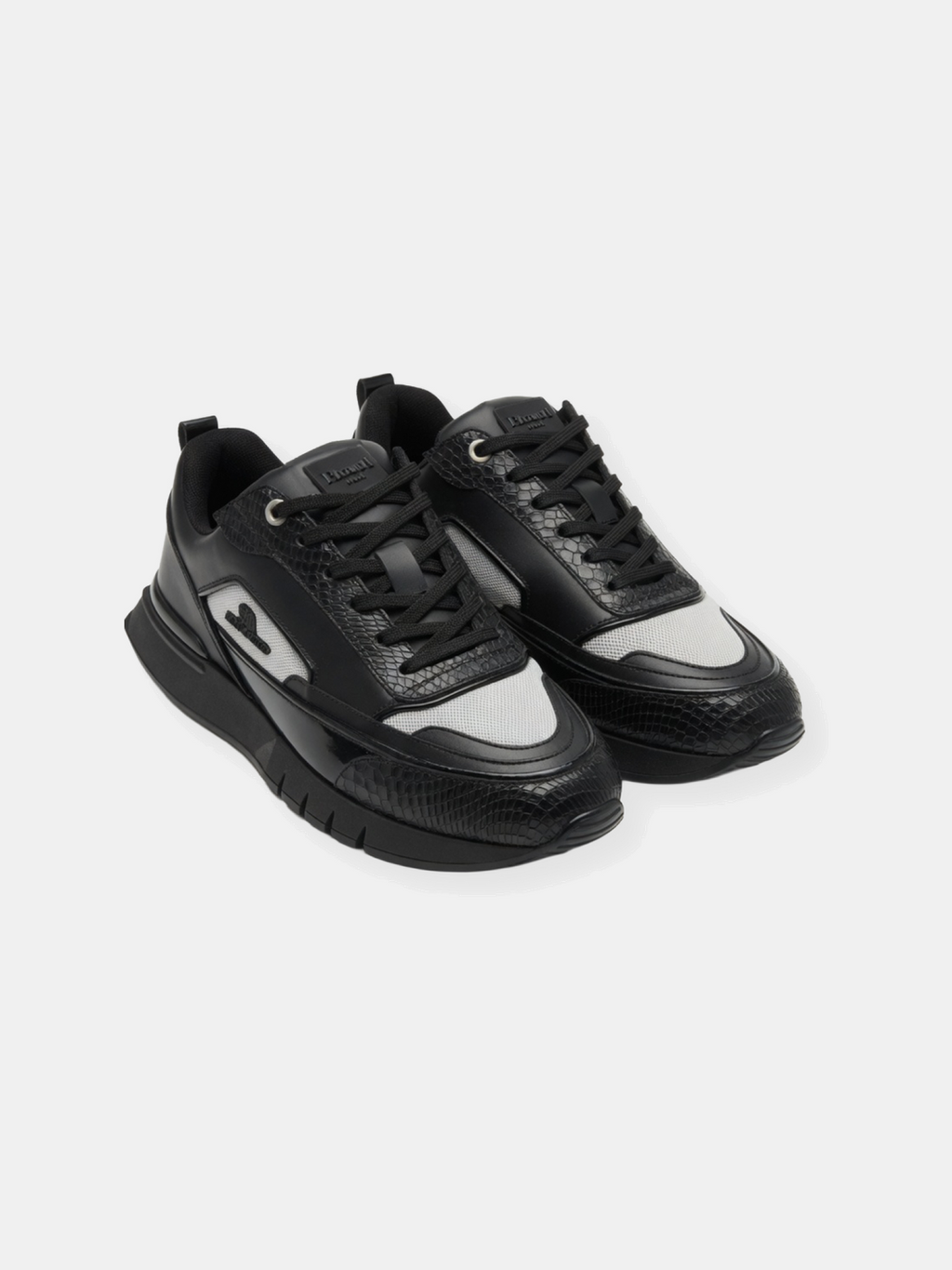 ZAPATO MECLIER TITANIUM NEGRO GRIS