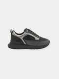 ZAPATO MECLIER TITANIUM NEGRO PLATA