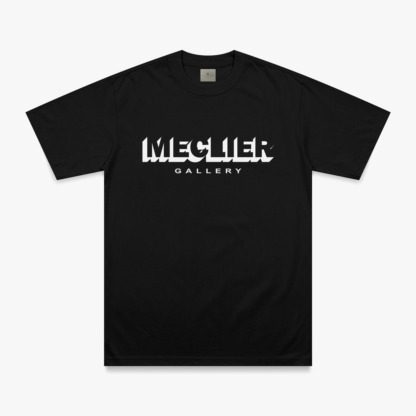 CAMISETA MECLIER GALLERY NEGRO/BLANCO