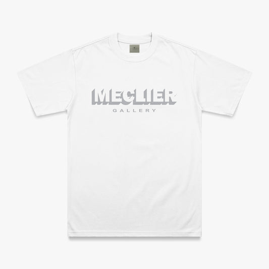 CAMISETA MECLIER GALLERY BLANCO/GRIS