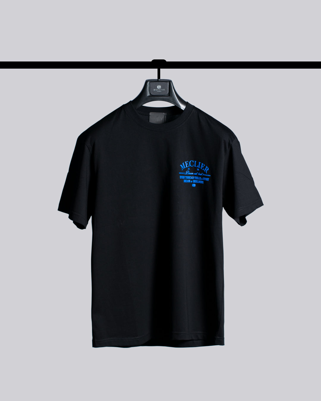 CAMISETA MECLIER NEGRA AZUL DREAMS