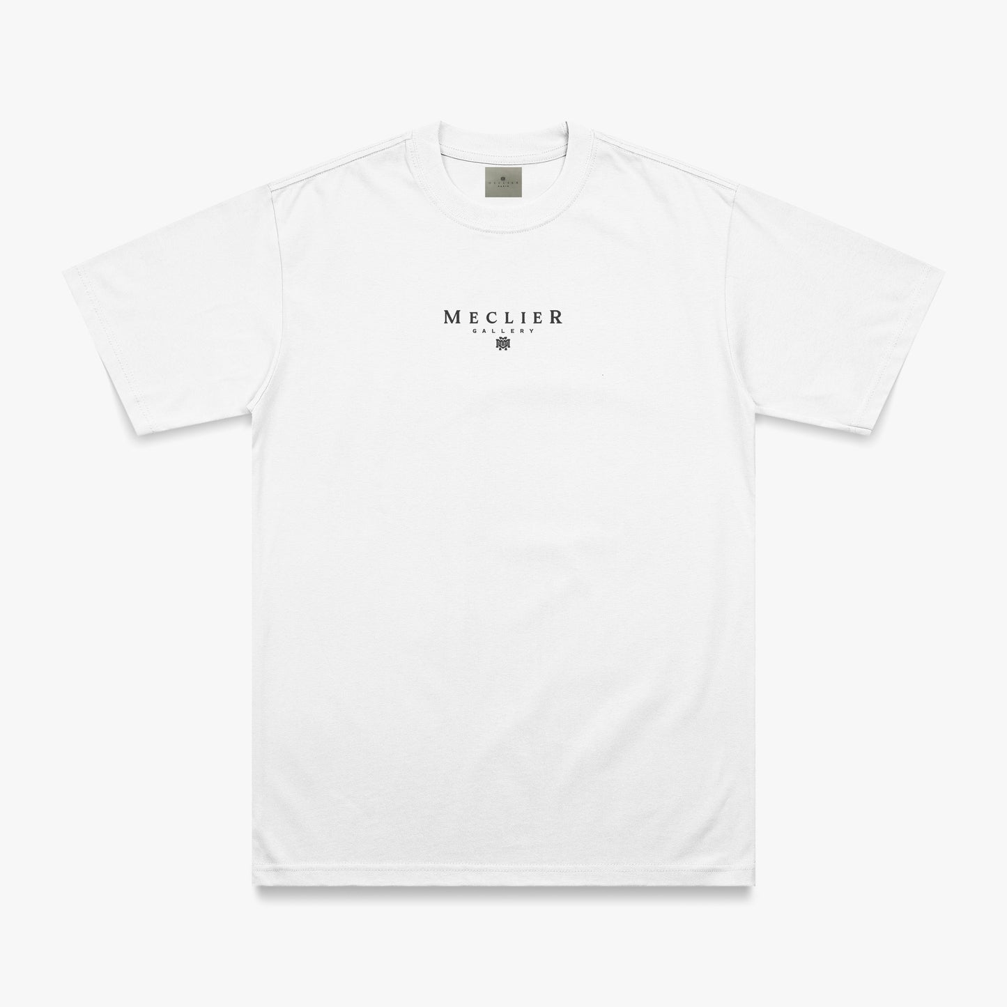 CAMISETA MECLIER GALLERY BLANCO/NEGRO