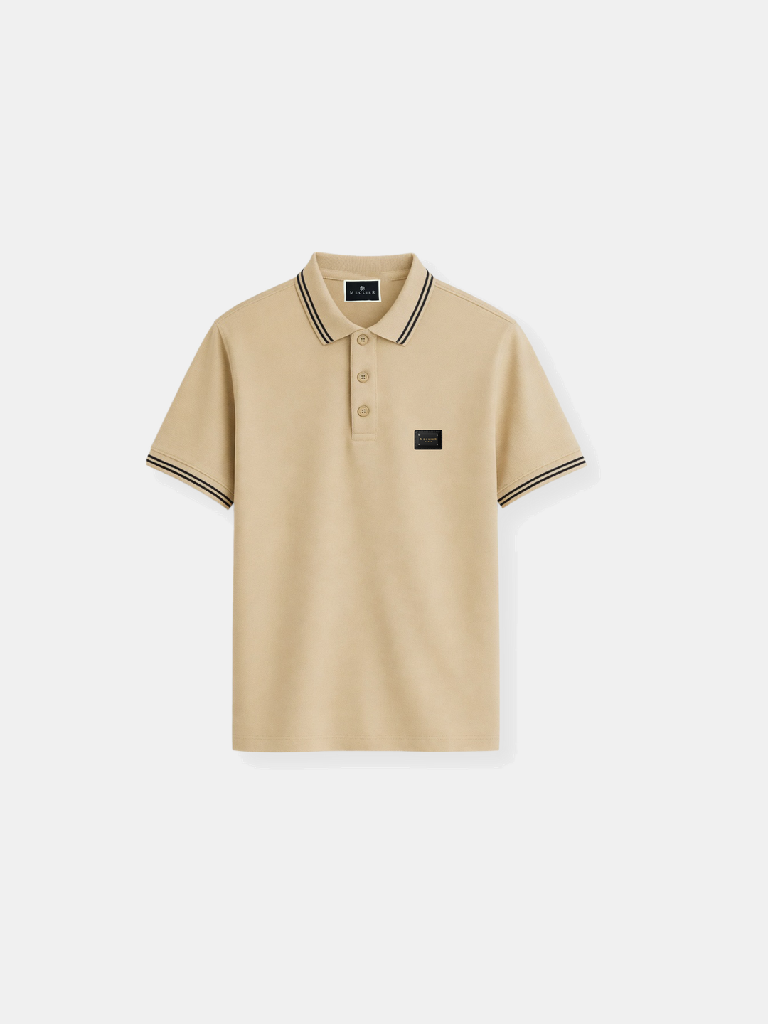 POLO MECLIER PLACA BEIGE