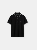 POLO MECLIER PLACA BLACK