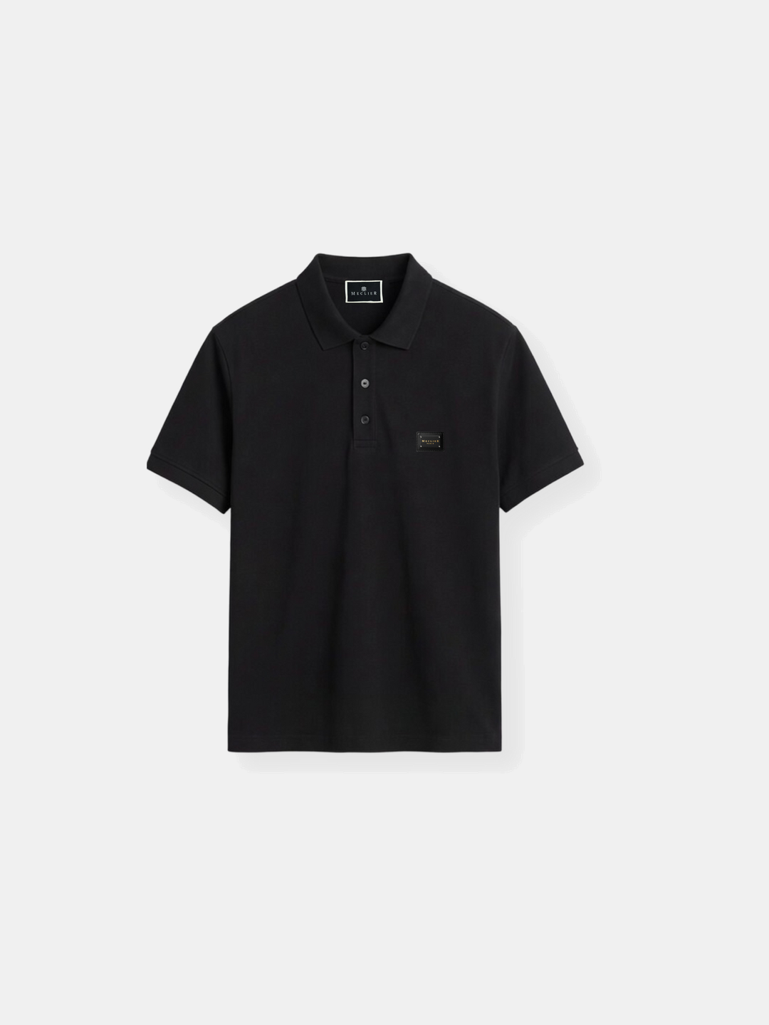 POLO MECLIER CLASSIC PLACA BLACK