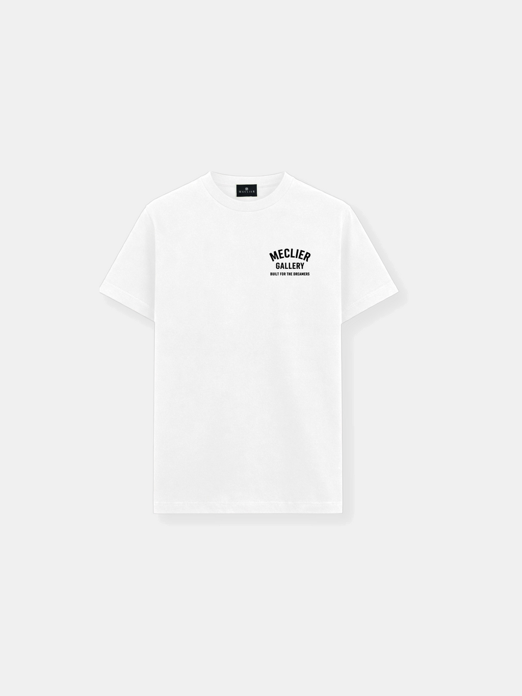 CAMISETA MECLIER GALLERY DREAMERS WHITE/BLACK
