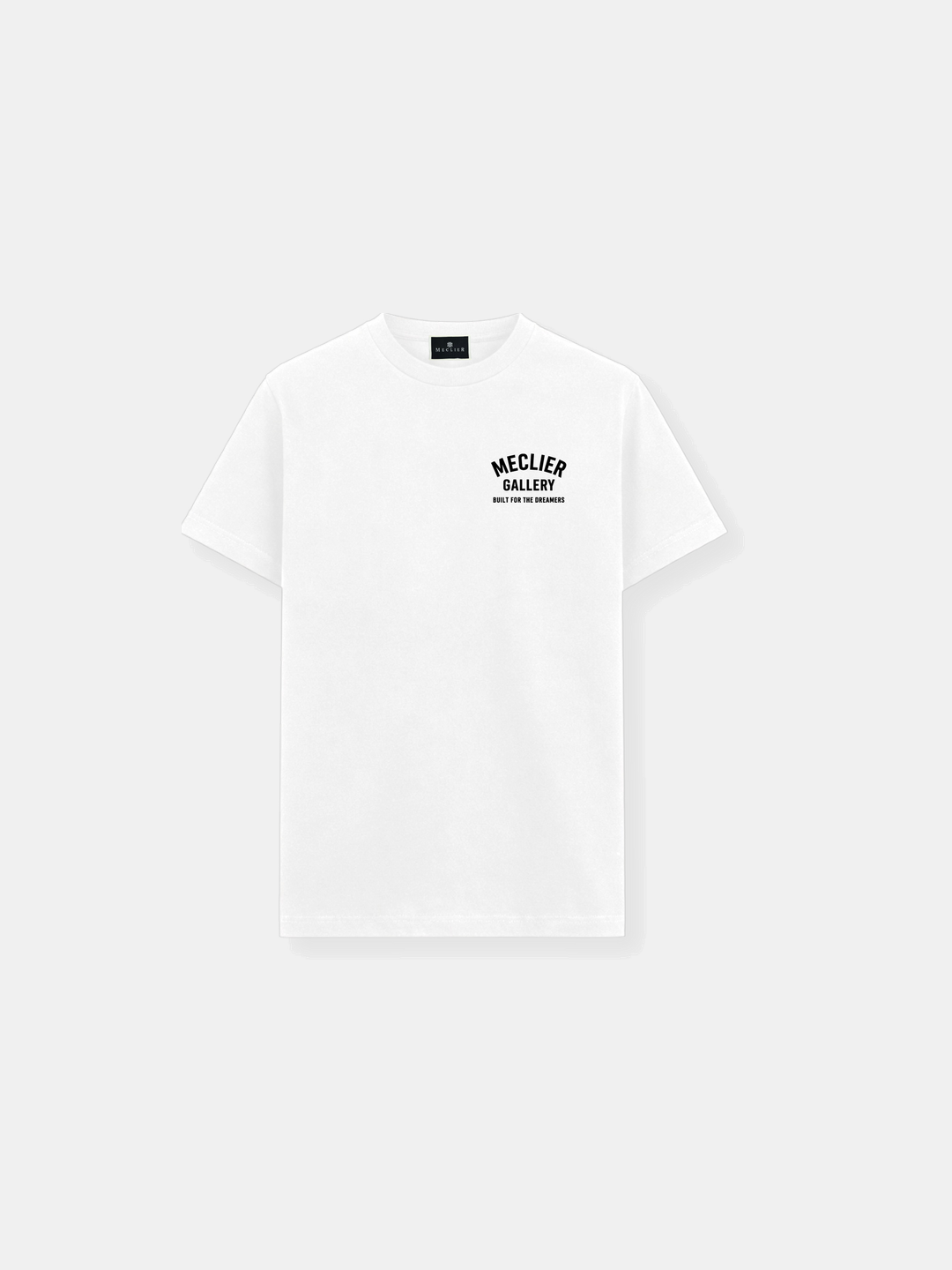 CAMISETA MECLIER GALLERY DREAMERS WHITE/BLACK