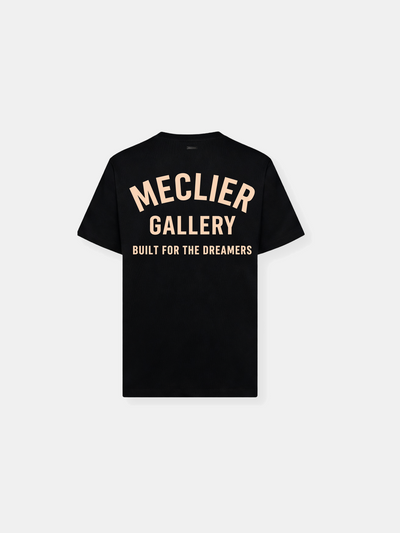 CAMISETA MECLIER GALLERY DREAMERS BLACK/BEIGE