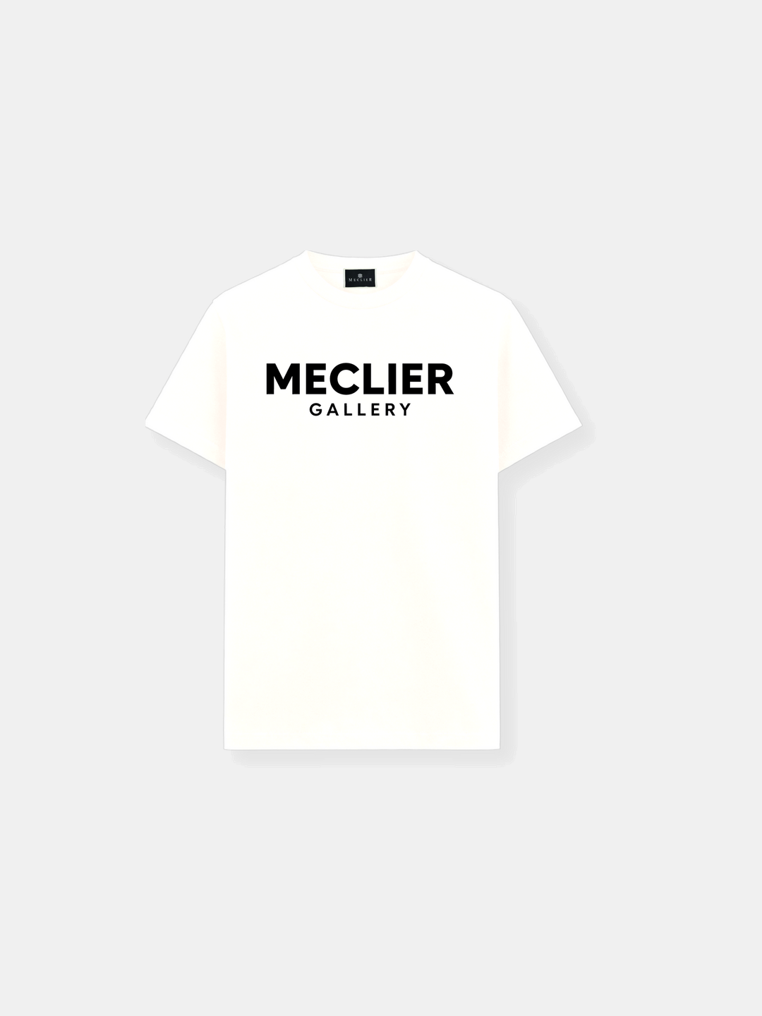 CAMISETA MECLIER MONOCHROME WHITE/BLACK