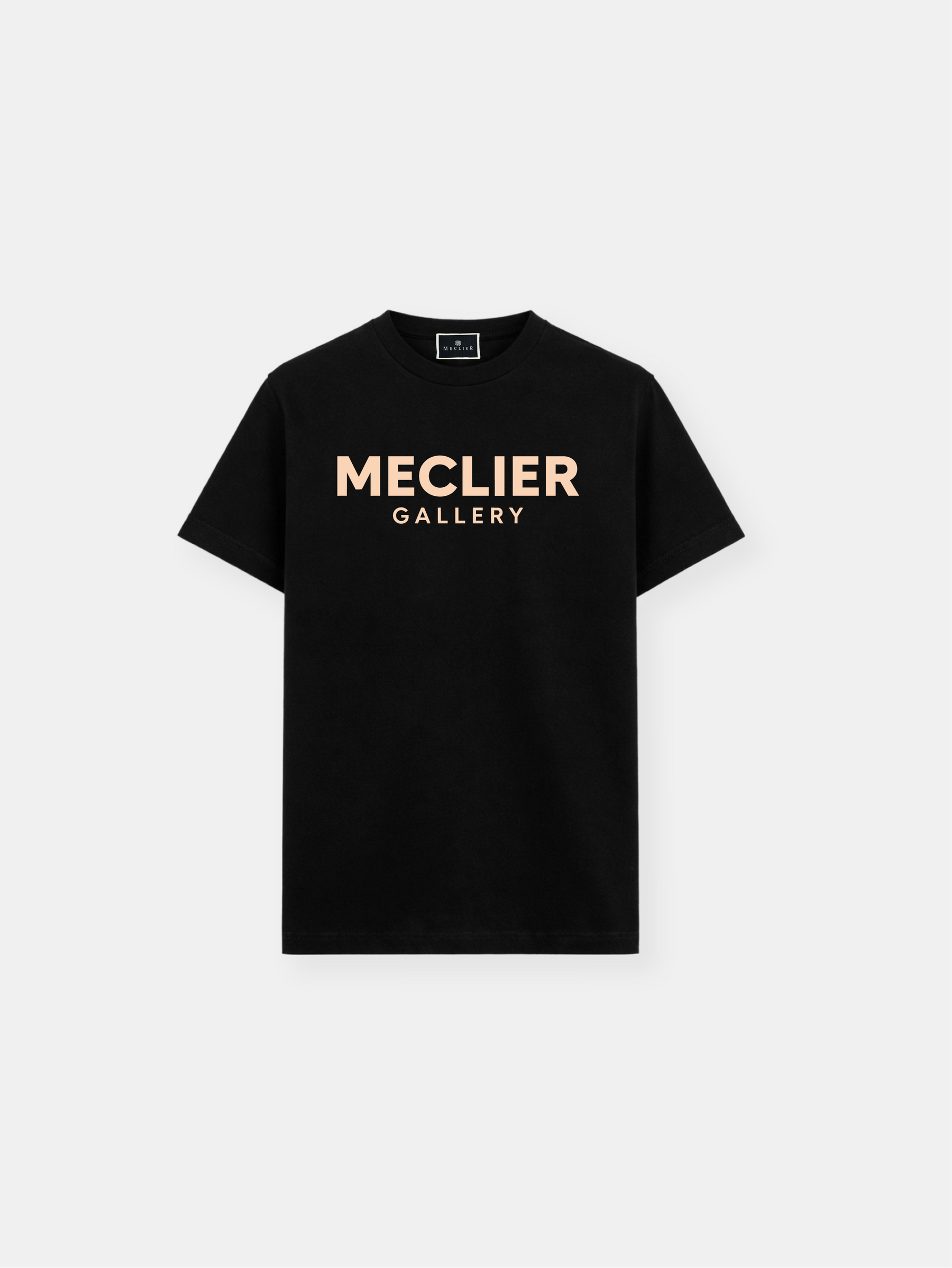 Camiseta Meclier Negra Beige