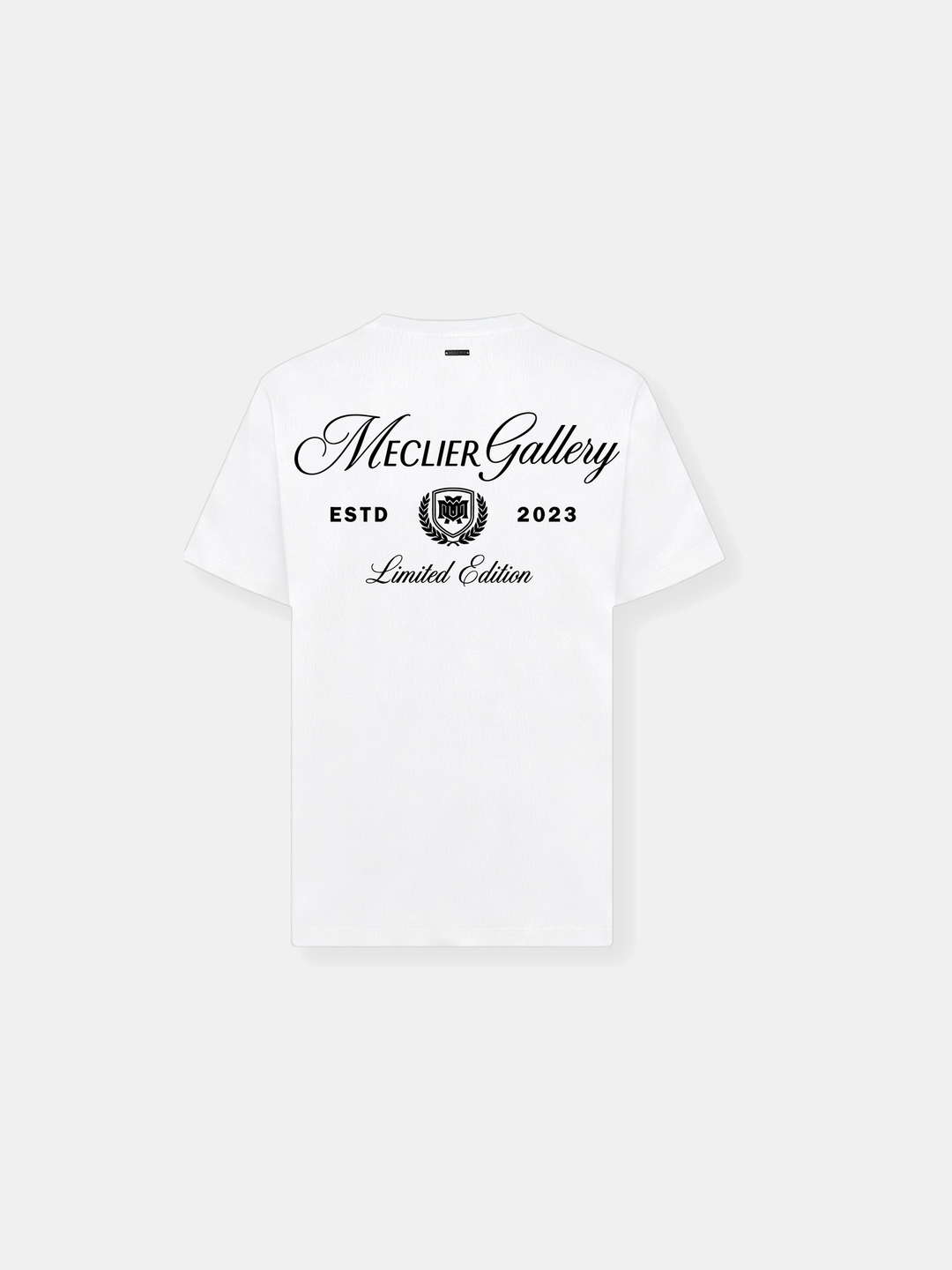 CAMISETA MECLIER GALLERY WHITE/BLACK