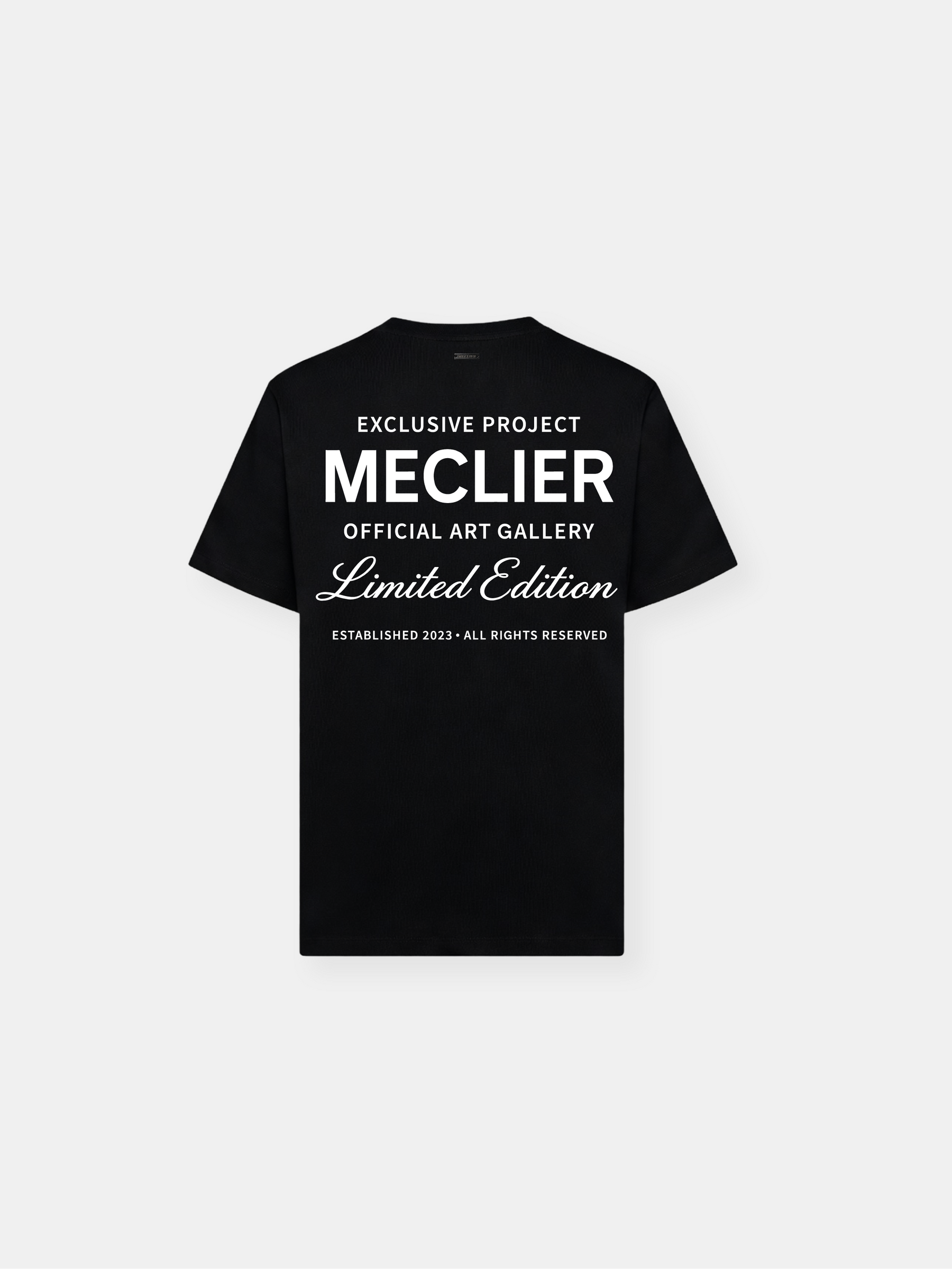 Camisa Meclier Official Art Gallery Negra