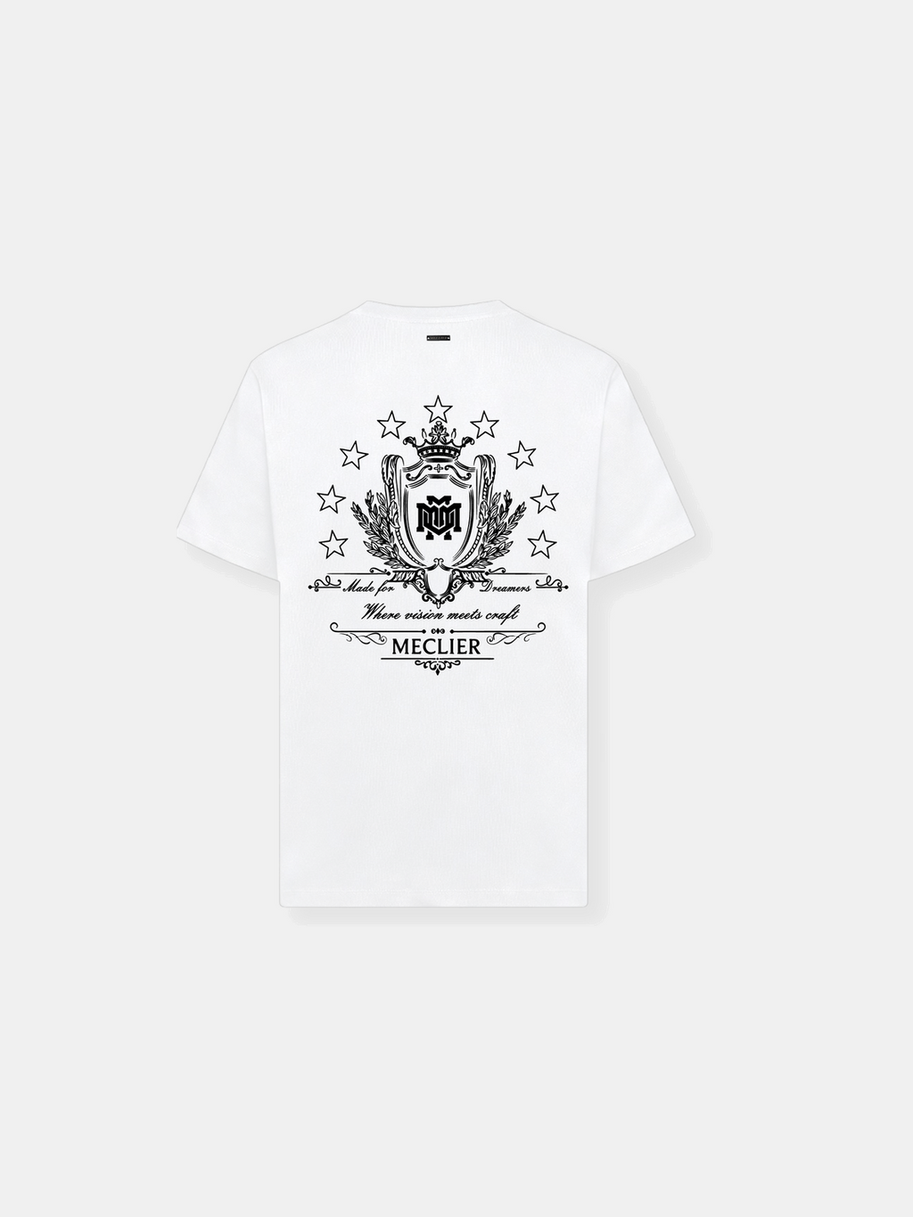 CAMISETA MECLIER GALLERY PODIUM WHITE/BLACK