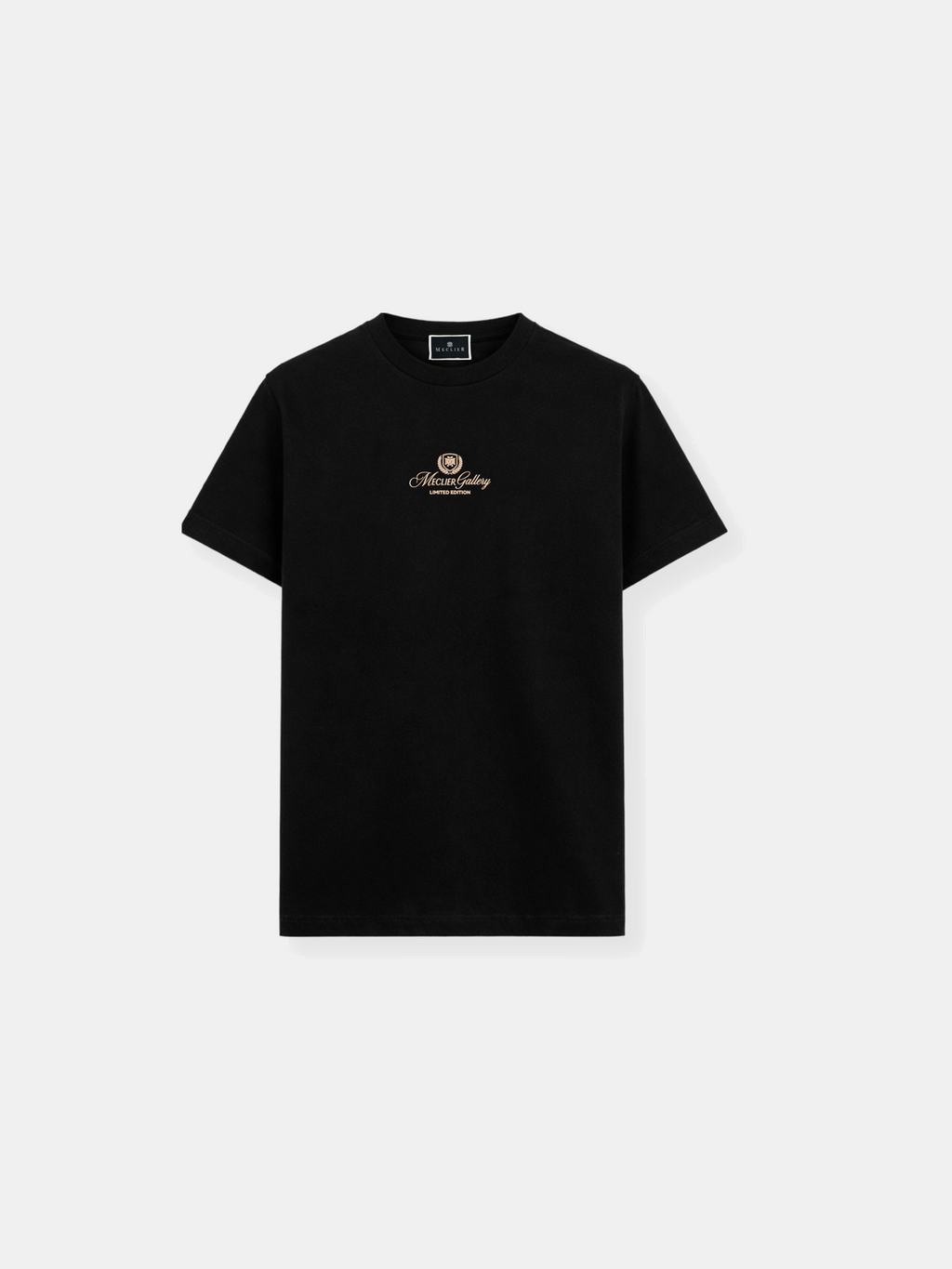 CAMISETA MECLIER GALLERY PODIUM BLACK/BEIGE