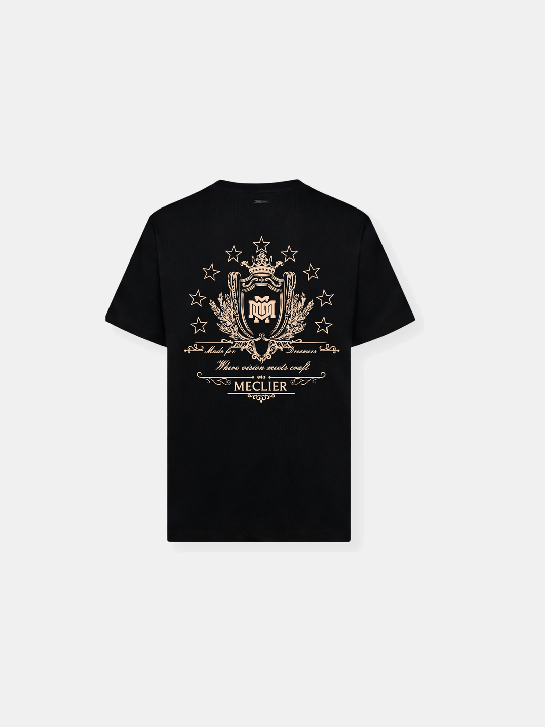 CAMISETA MECLIER GALLERY PODIUM BLACK/BEIGE