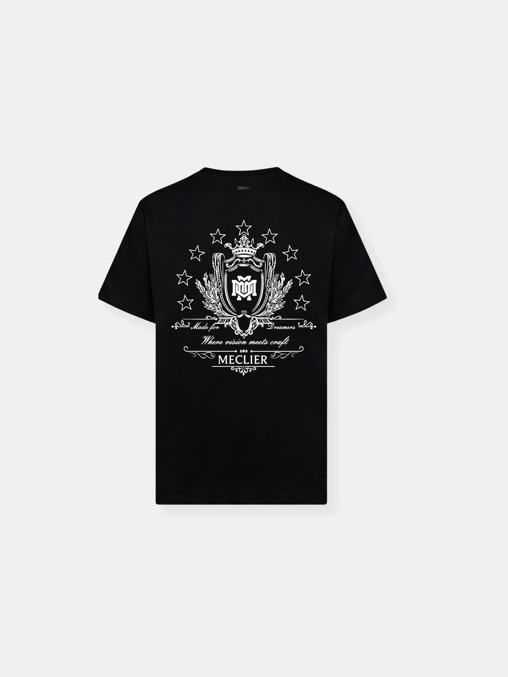 CAMISETA MECLIER GALLERY PODIUM BLACK/WHITE