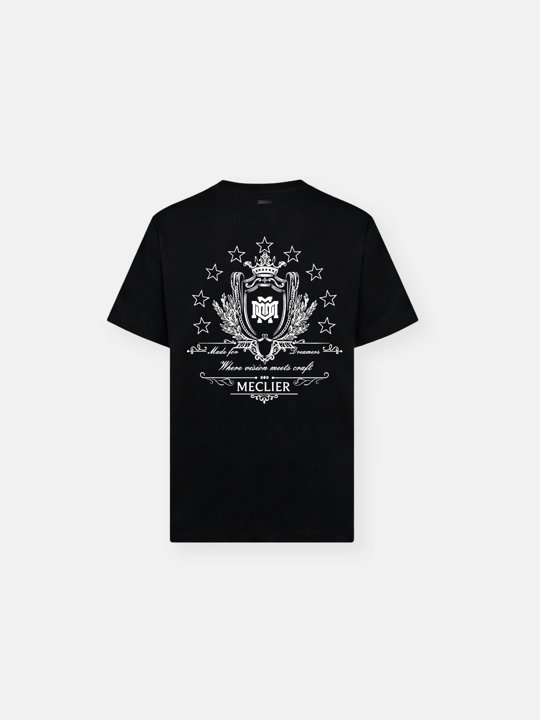 Camiseta Meclier Podium Black White