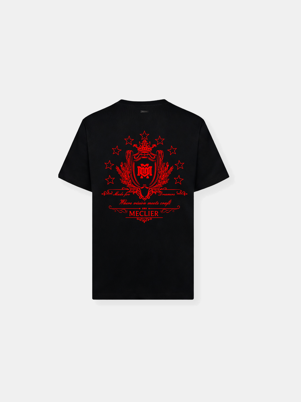 CAMISETA MECLIER GALLERY PODIUM BLACK/RED