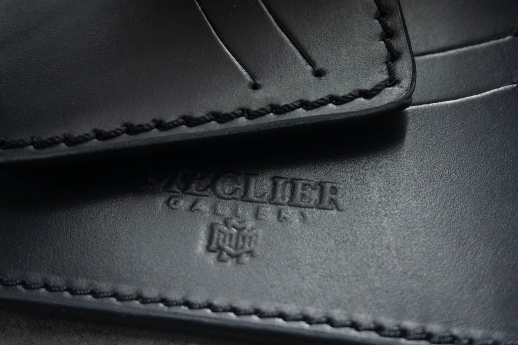 TARJETERO MECLIER LEATHER BLACK