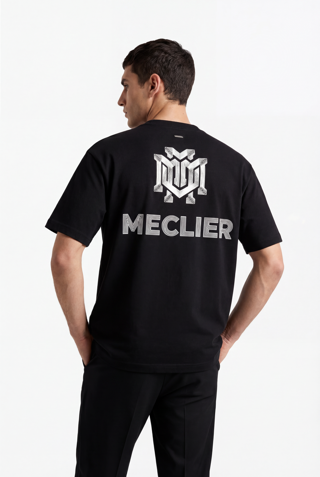 CAMISETA MECLIER OVERSIZE GALLERY FINE BLACK