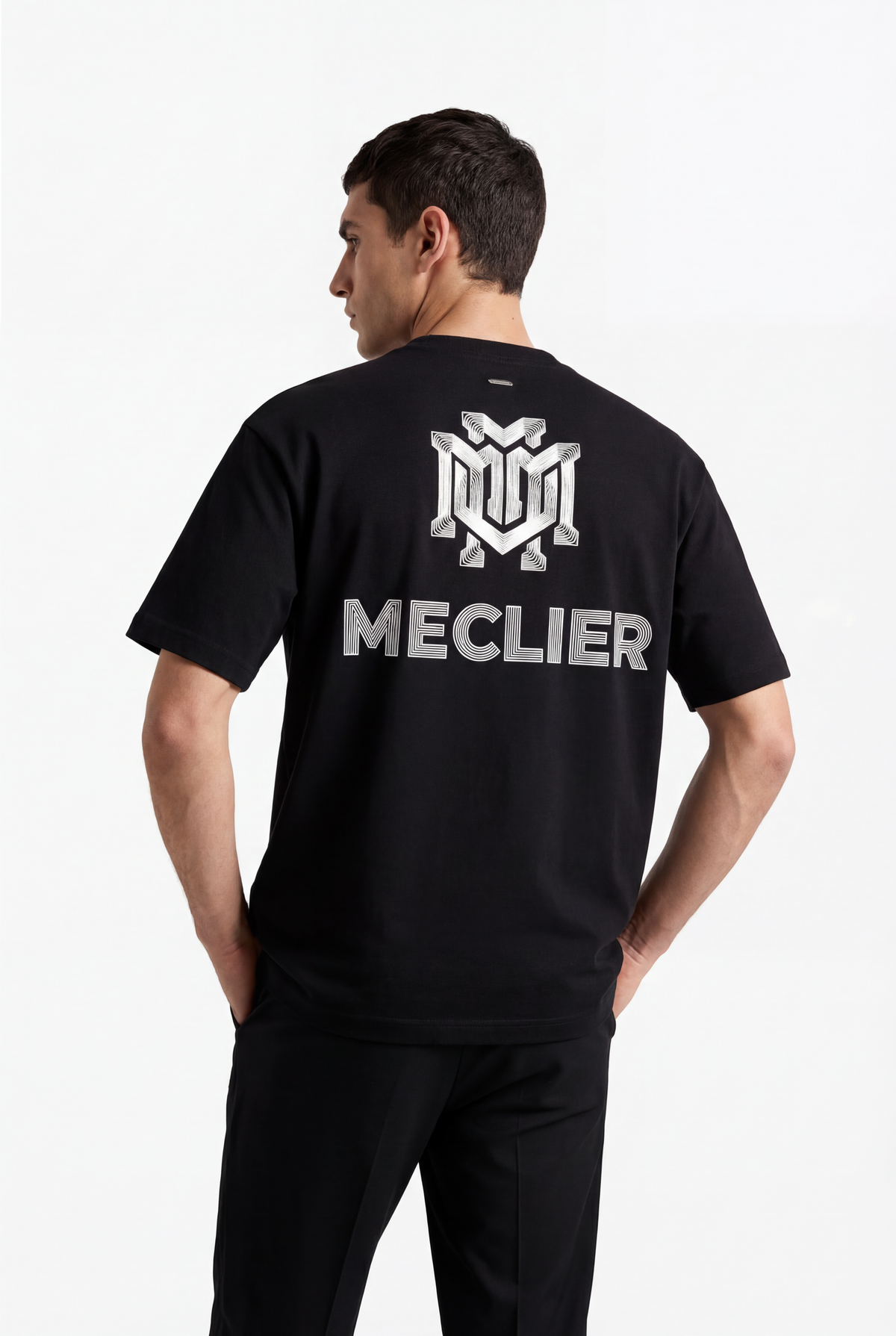 CAMISETA MECLIER OVERSIZE GALLERY FINE BLACK