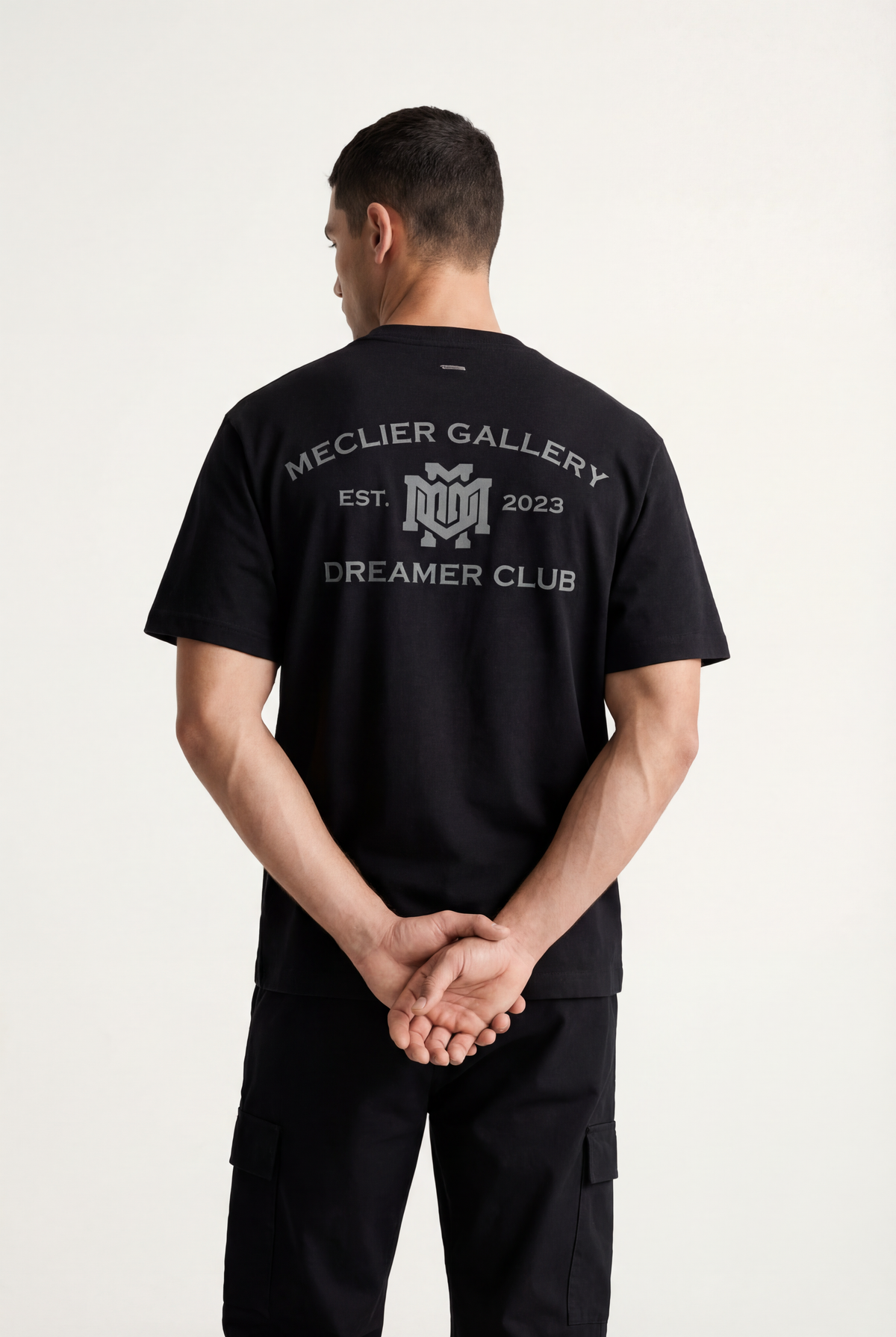 CAMISETA MECLIER GALLERY DREAMERS CLUB BLACK