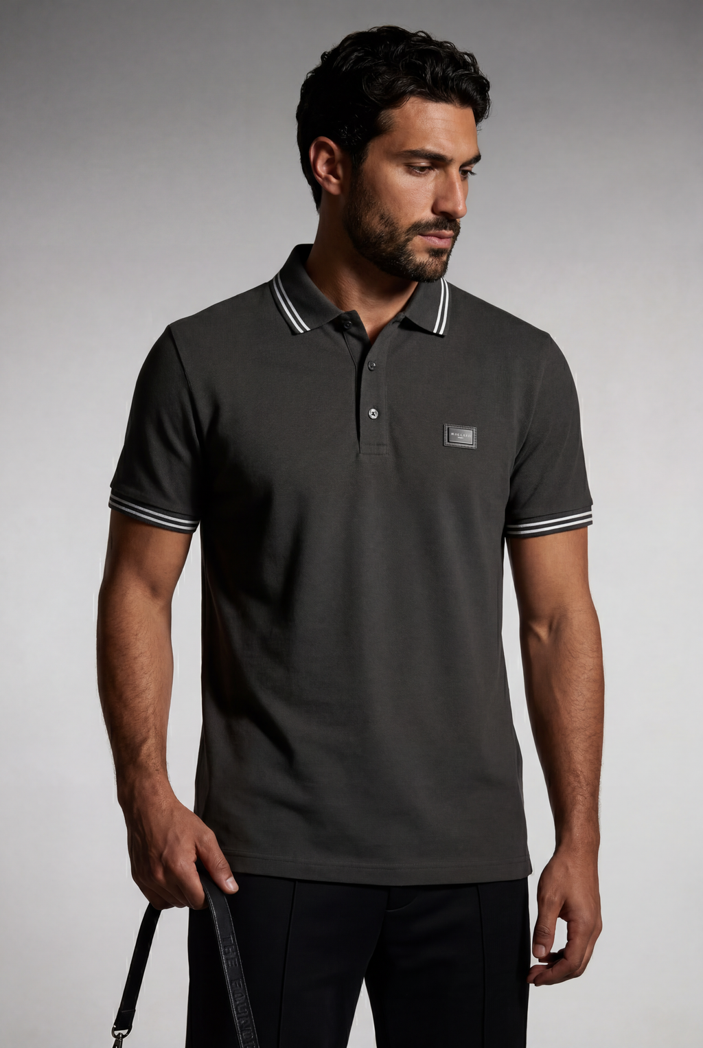 POLO MECLIER PLACA GREY