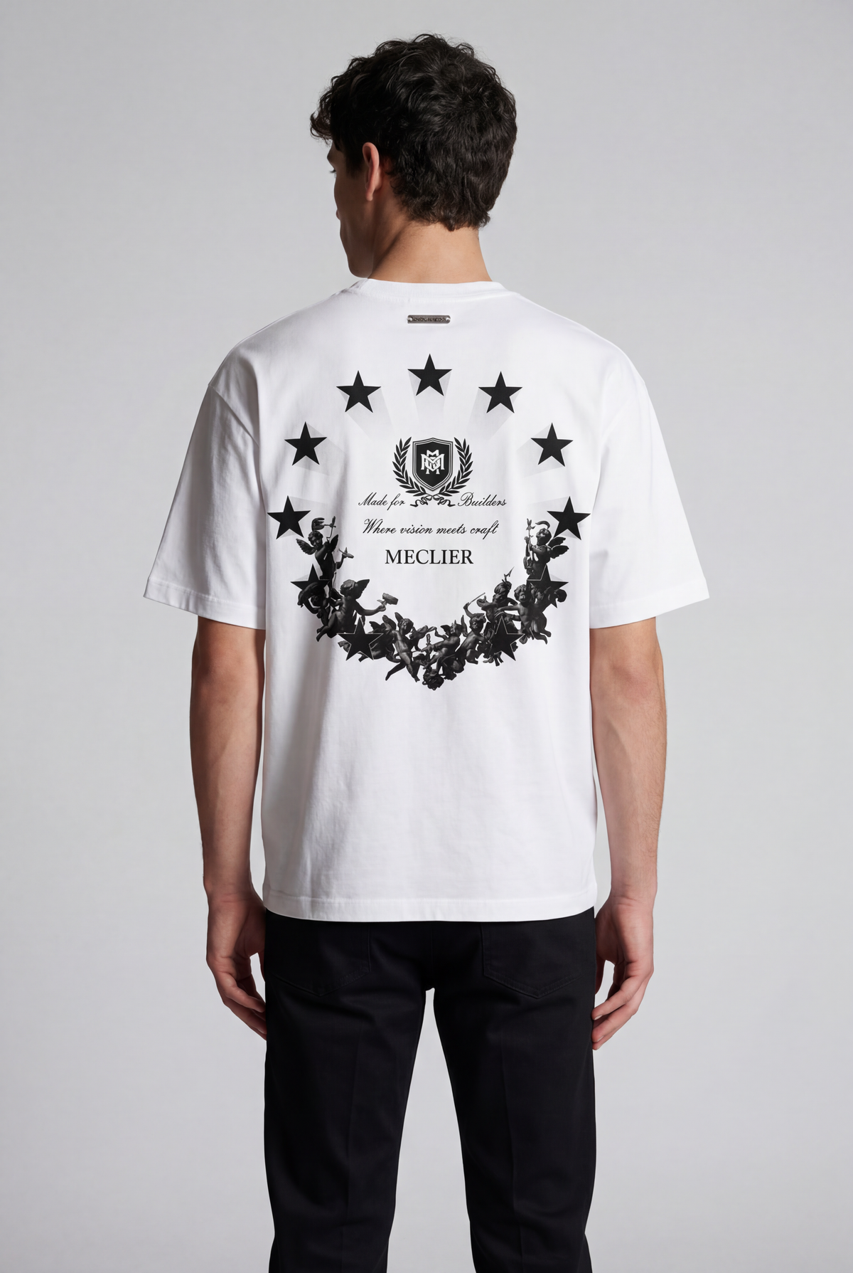 CAMISETA MECLIER GALLERY SEVEN STARS WHITE