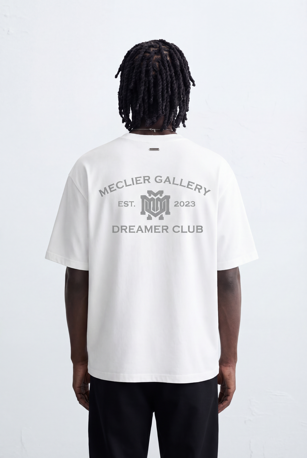 CAMISETA MECLIER OVERSIZE GALLERY DREAMERS CLUB WHITE