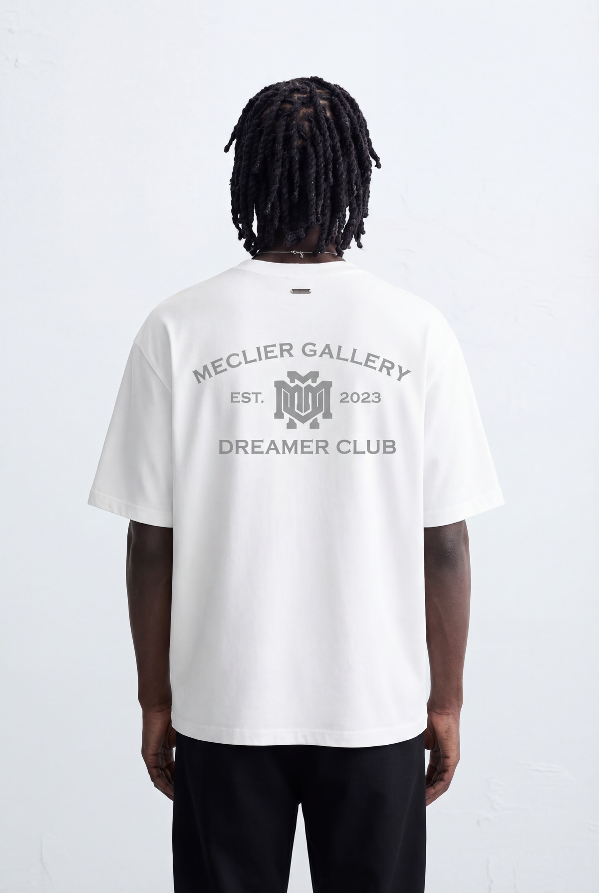 CAMISETA MECLIER OVERSIZE GALLERY DREAMERS CLUB WHITE