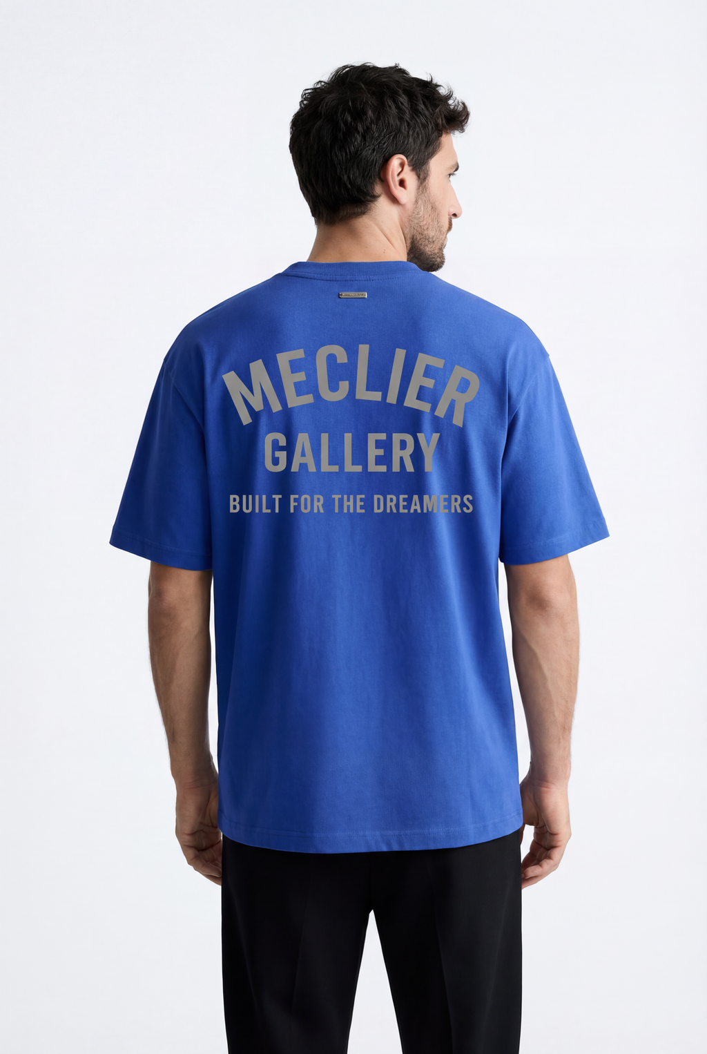 CAMISETA MECLIER OVERSIZE GALLERY DREAMERS BLUE/GREY