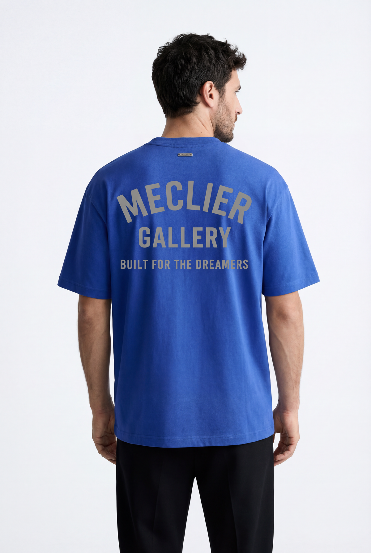 CAMISETA MECLIER OVERSIZE GALLERY DREAMERS BLUE/GREY