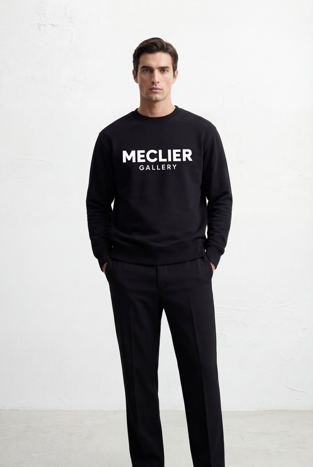 SWEATER MECLIER MONOCHROME BLACK/GREY